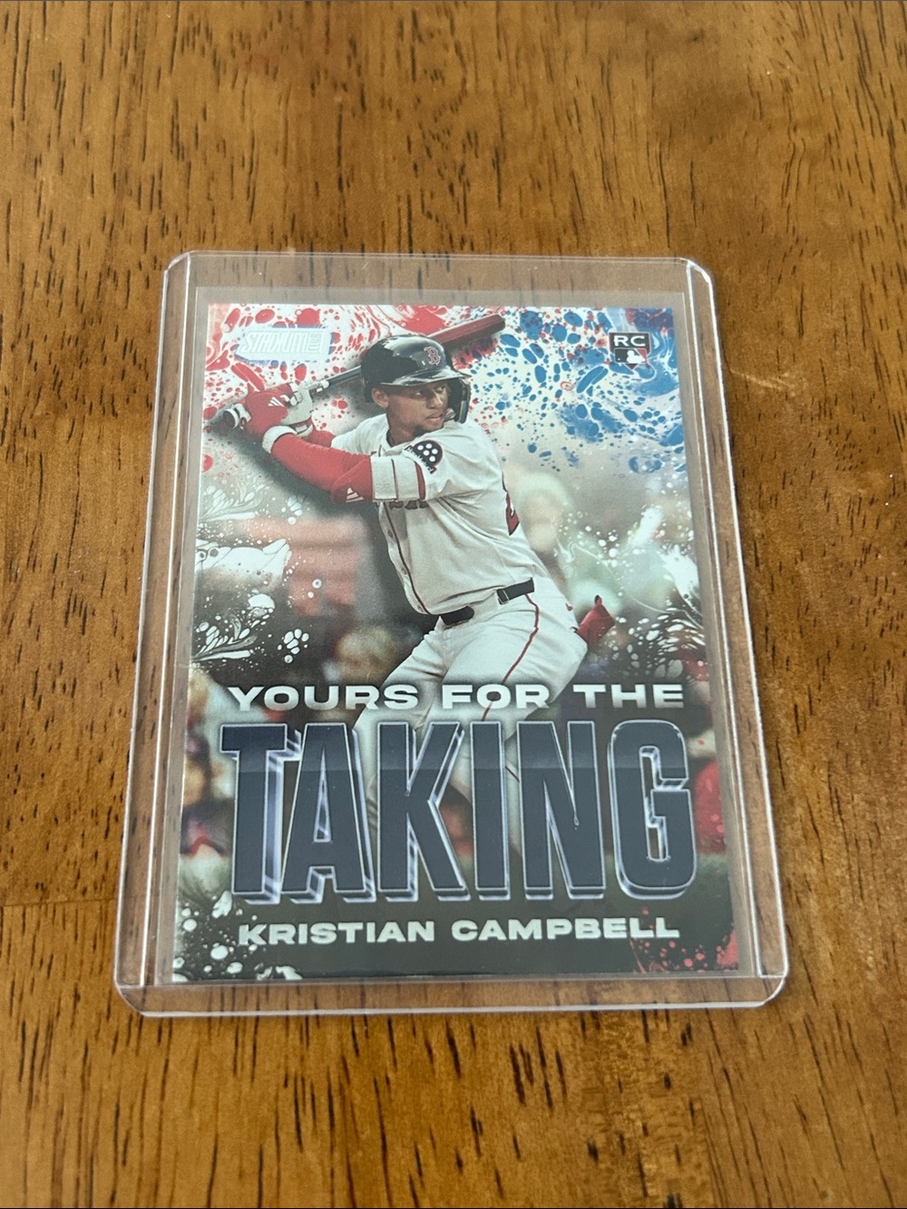 Topps Boston Red Sox Kristian Campbell Yours for the Taking Baseball Card